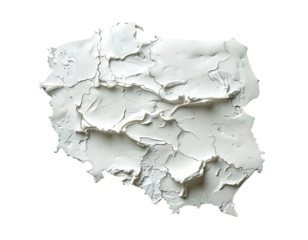 Abstract map of Poland