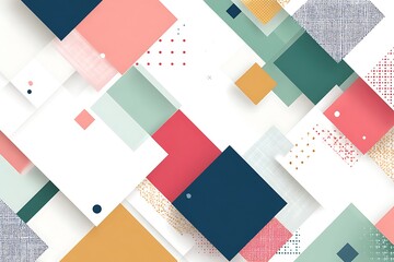 Stunning abstract background with geometric shapes for modern presentations and designs, bringing a vibrant, dynamic, and playful touch to your project