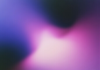 Fototapeta premium Dynamic vertical lines create a vibrant, abstract background with a smooth gradient of purple, pink, and dark tones, evoking a futuristic and energetic aesthetic