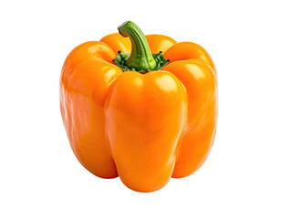 Close-up of an orange bell pepper