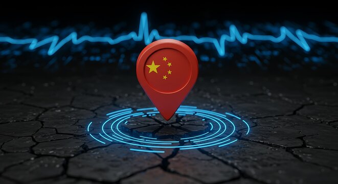 Explore booming business opportunities in China with location pinpoint marker
