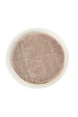 Homemade Buckwheat Pancakes Stack in White Bowl - Healthy Gluten-Free Breakfast Food