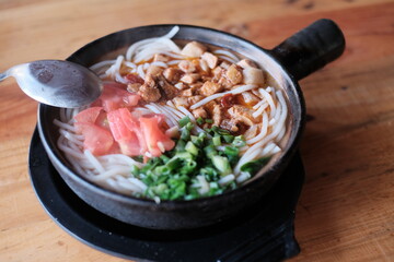 Rice noodles in Yunnan China