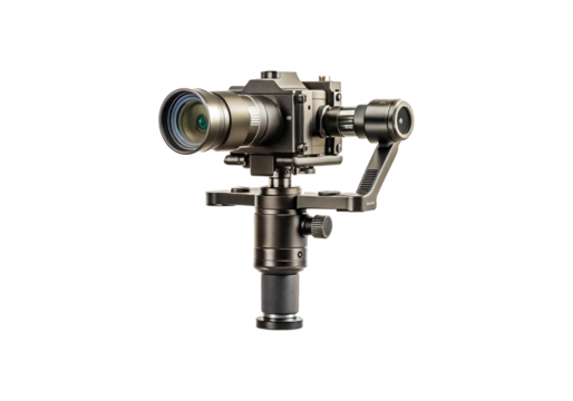 Professional camera gimbal stabilizer for smooth cinematic footage and photography