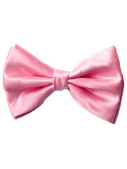 Elegant pink bow tie, perfect for adding a touch of sophistication and style to any special occasion or formal event