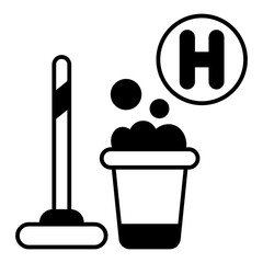 Housekeeping dualtone icon