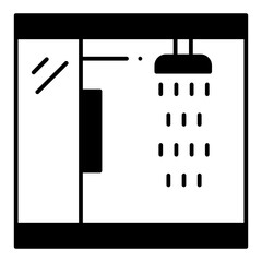 Bathroom dualtone icon