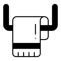 Towel dualtone icon