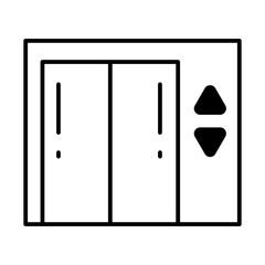 Elevator dualtone icon