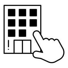 Booking dualtone icon