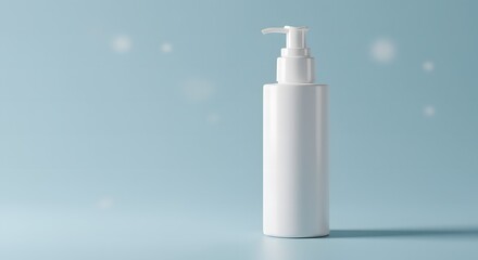 white plastic bottle