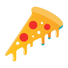 vector illustration of a paint brush chees