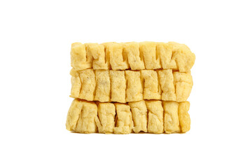 Fresh Tofu Cubes Arranged in Rows - Japanese Vegetarian Protein Food Ingredient
