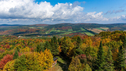 The beautiful Quebec fall colors