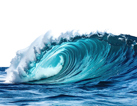 Powerful ocean wave (2)