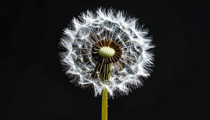 Close-up dandelion seed head (1)