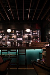 restaurant in the night