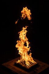 Fire and flame