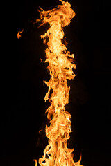 Fire and flame