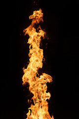 Fire and flame