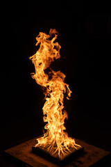 Fire and flame