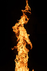 Fire and flame