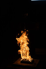 Fire and flame