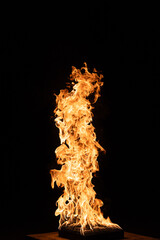 Fire and flame