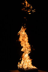 Fire and flame