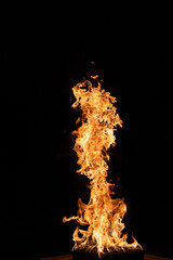 Fire and flame