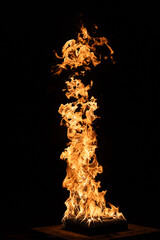 Fire and flame