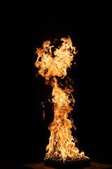 fire and flames