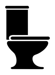 Toilet sign isollated logo vector