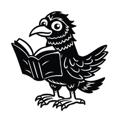 Eagle head vector illustration of a bird mascot