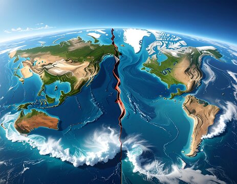 Ancient Earths Continental Drift.