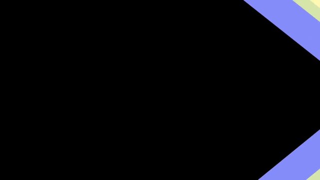 Vibrant arrow stripe transition animation with dynamic motion and layered colors on a black background. Perfect for video intros, outros, slideshows, and motion graphic transitions.