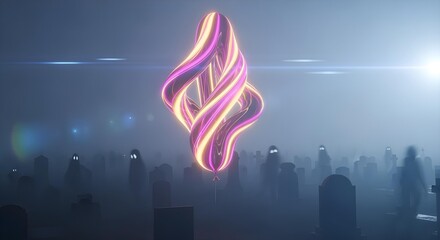 A vibrant celebration of summer festivals capturing the spirit of joy, color, and togetherness through a single festive object. Atmosphere of summer celebrations worldwide