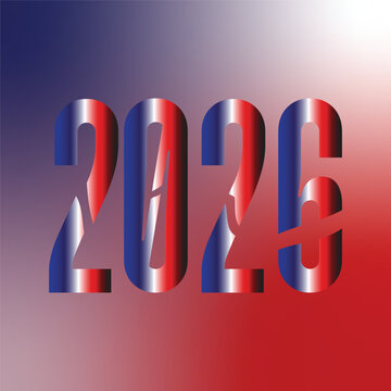 Logo 2026 new year