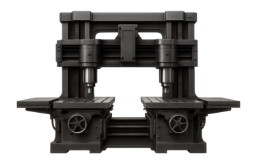 Dual-spindle planer milling machine for large-scale heavy industry machining.
