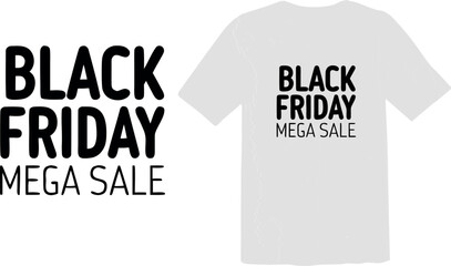 Black Friday Deal T-Shirt Design Vector