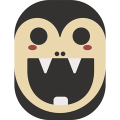 Simple cute Halloween character graphic elements by Zafranm