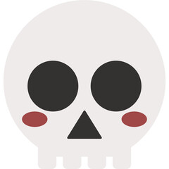 Simple cute Halloween character graphic elements by Zafranm