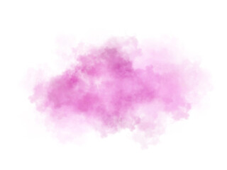 Fototapeta premium Bright pink smoke, transparent pink white fog cloud.
