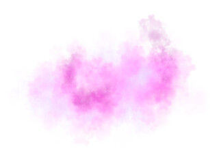 Fototapeta premium Bright pink smoke, transparent pink white fog cloud.