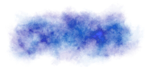 Multicolored bright neon smoke, transparent blue fog
