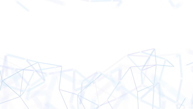 Abstract white background with connected lines and shapes. Concept of technology, connection, and digital networking, suitable for presentations