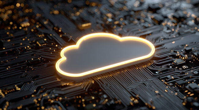 Cloud technology icon