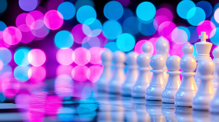 Abstract bokeh lights background with soft colors and transparent overlay