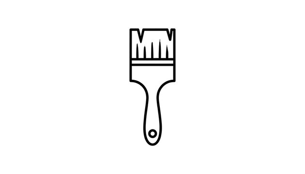 brush outline clipart