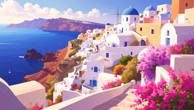 sfondi panoramici e paesaggi artistici &mdash; adatta a illustrazioni digitali che evocano orizzonti, cieli, luci naturali e atmosfere visive ampie.
